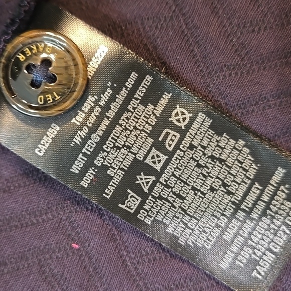 Ted Baker Mens Full Zip Jacket Sz 3/M - Picture 8 of 11